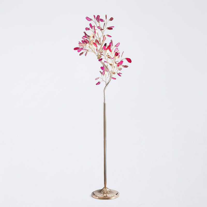 Lampada da terra scultorea Neroriave
