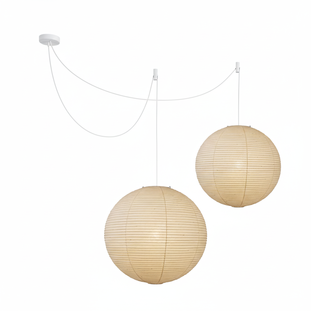 Lampada a sospensione globo Loiraoro