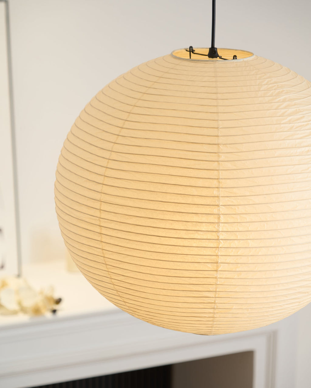 Lampada a sospensione globo Loiraoro