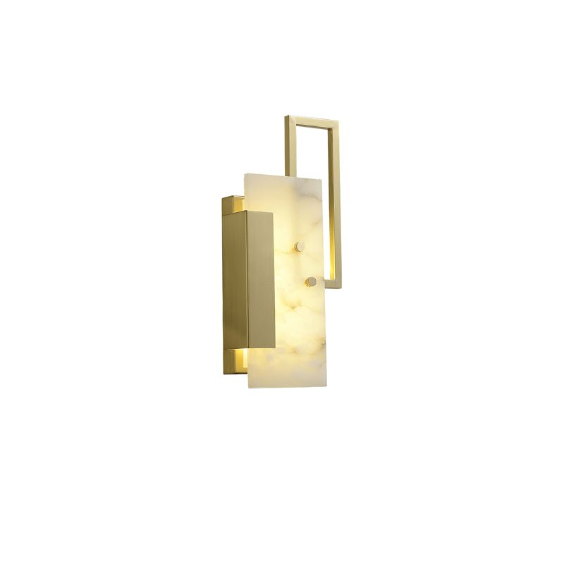 Lampada da parete in alabastro Tereni