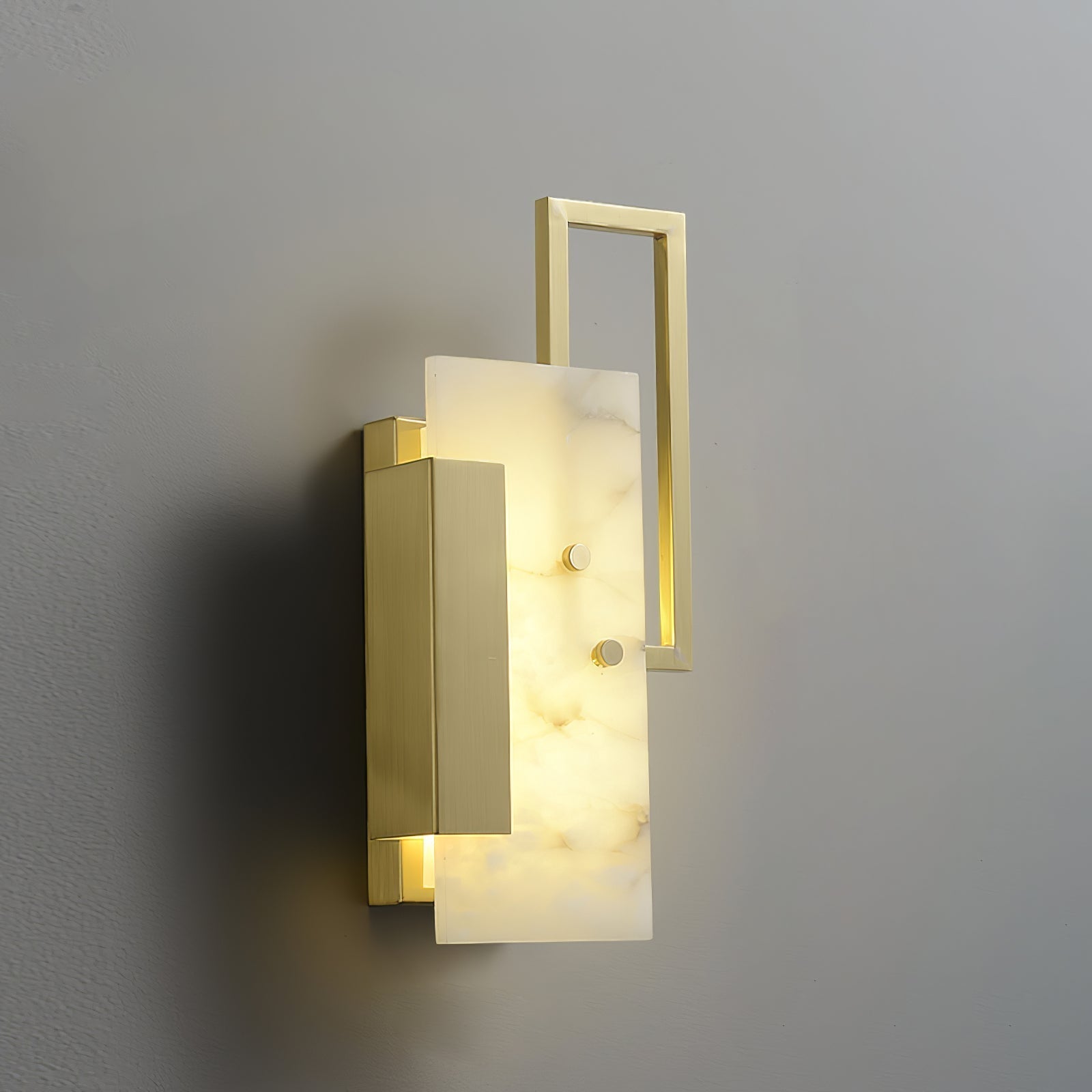 Lampada da parete in alabastro Tereni