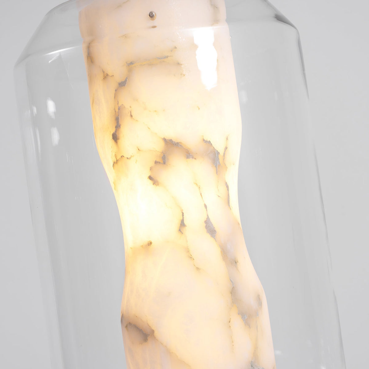 Alabaster Glass Cylinder Pendant Light – detail 40