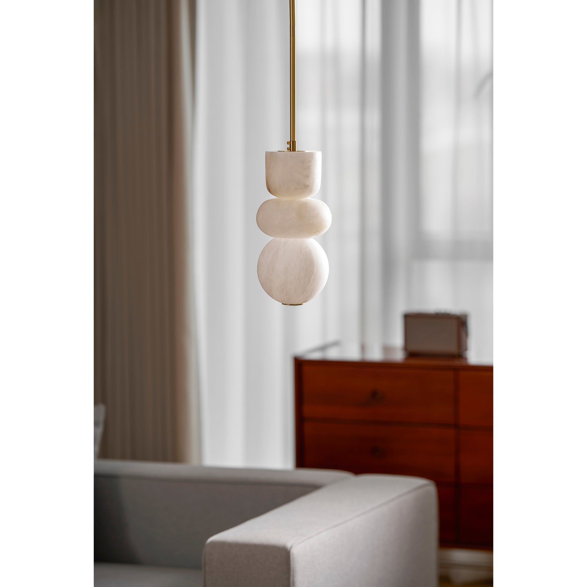 Lampada a sospensione tubolare Zalmirave