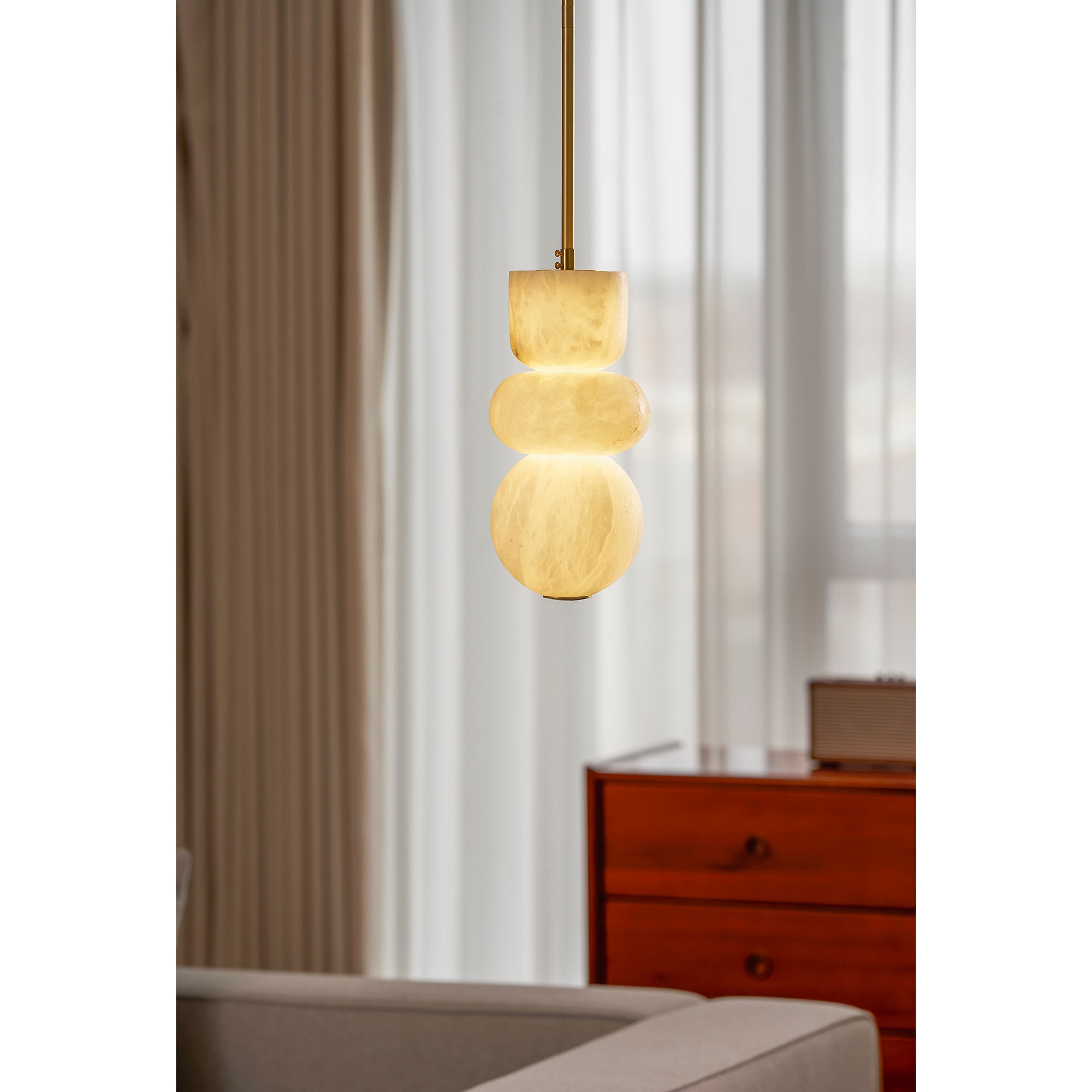 Lampada a sospensione tubolare Zalmirave