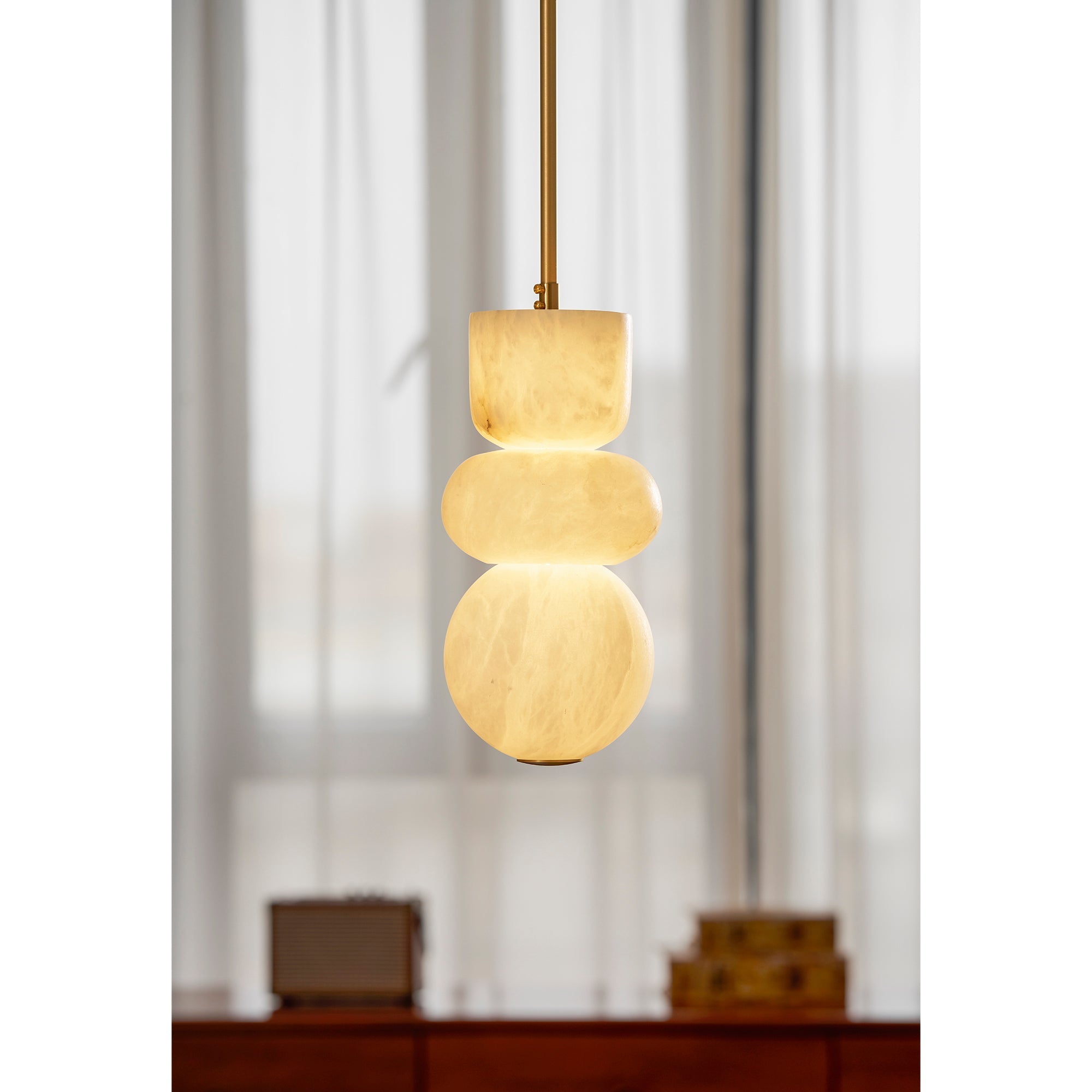Lampada a sospensione tubolare Zalmirave