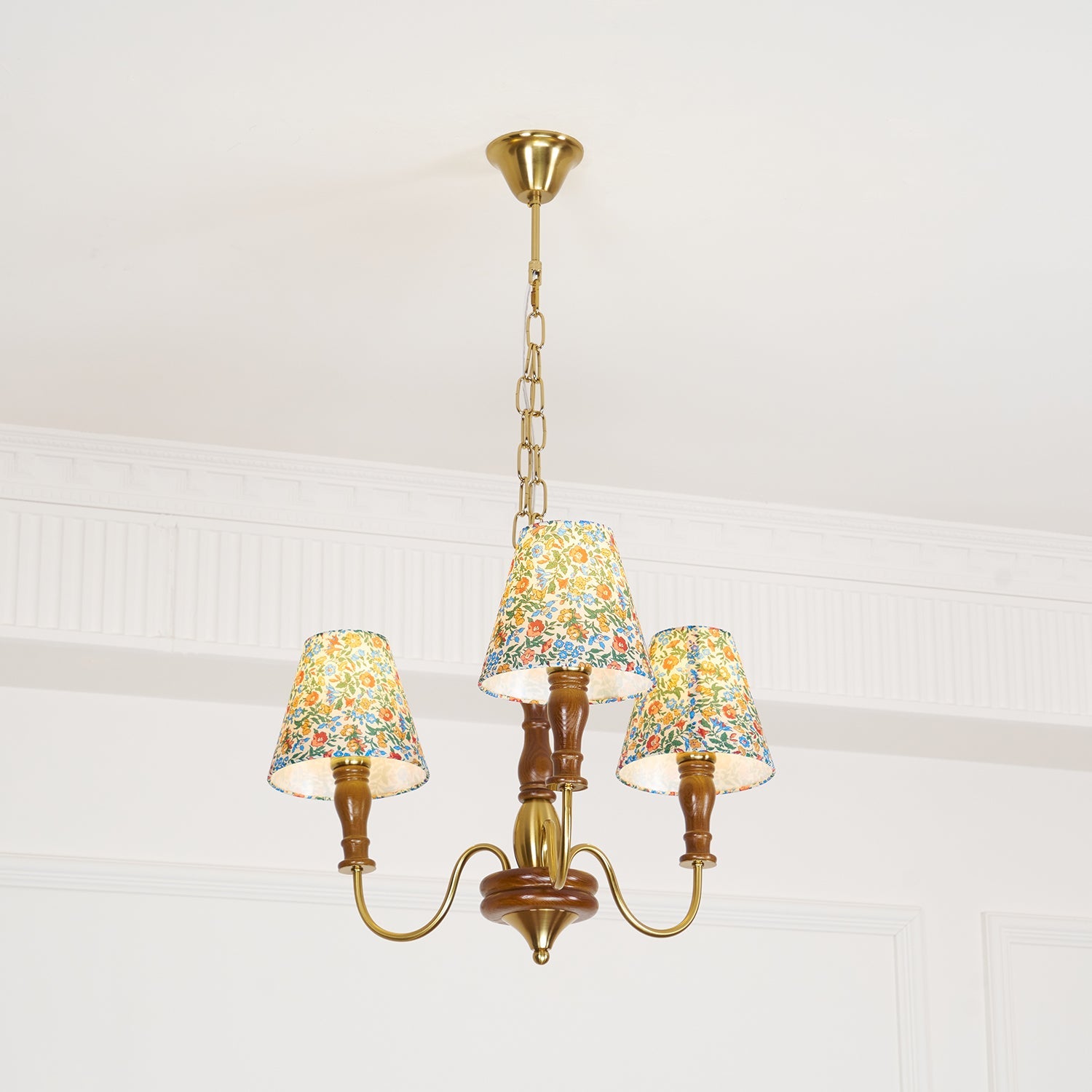 Lampadario floreale Vinavi