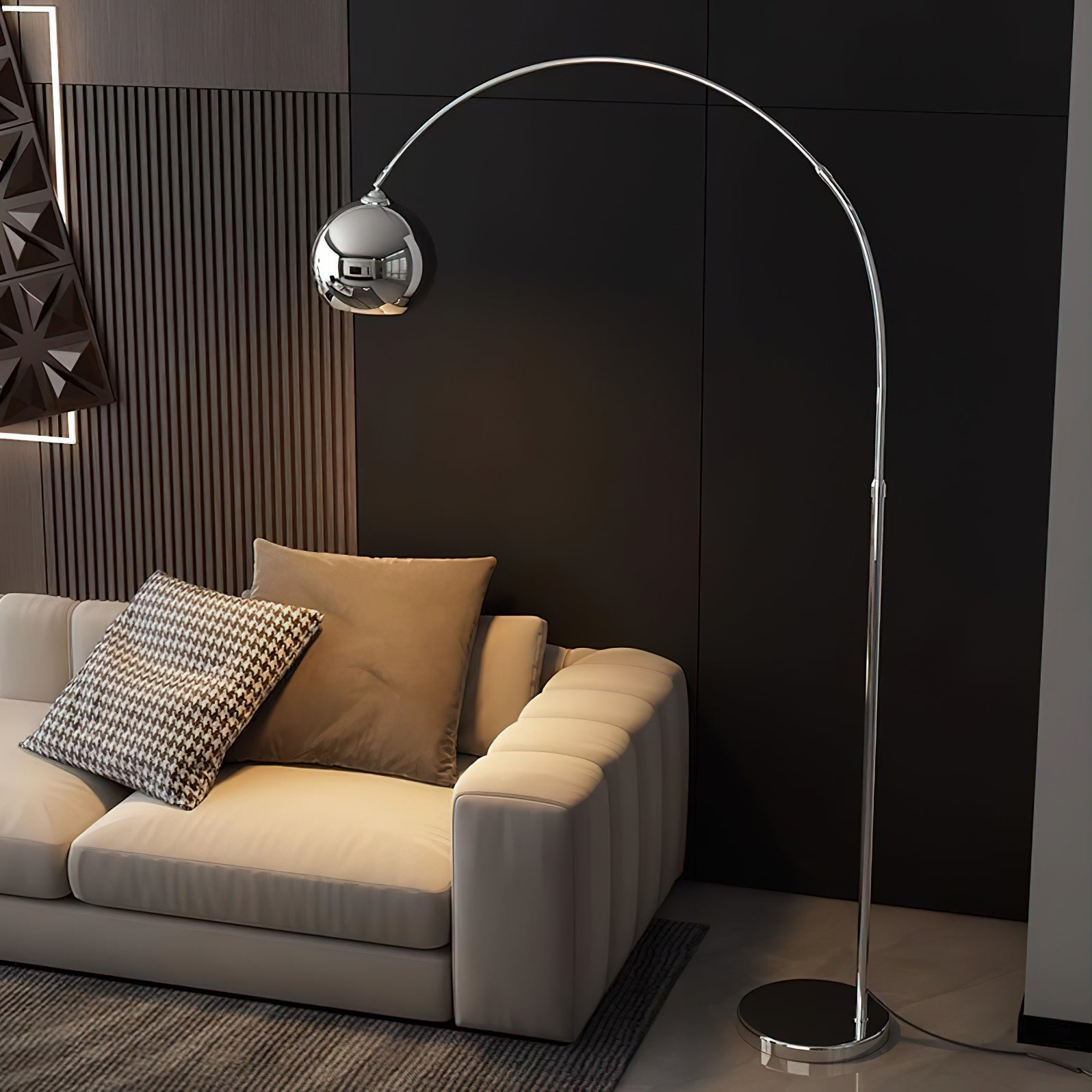 Lampada da terra moderna Tanarenzo