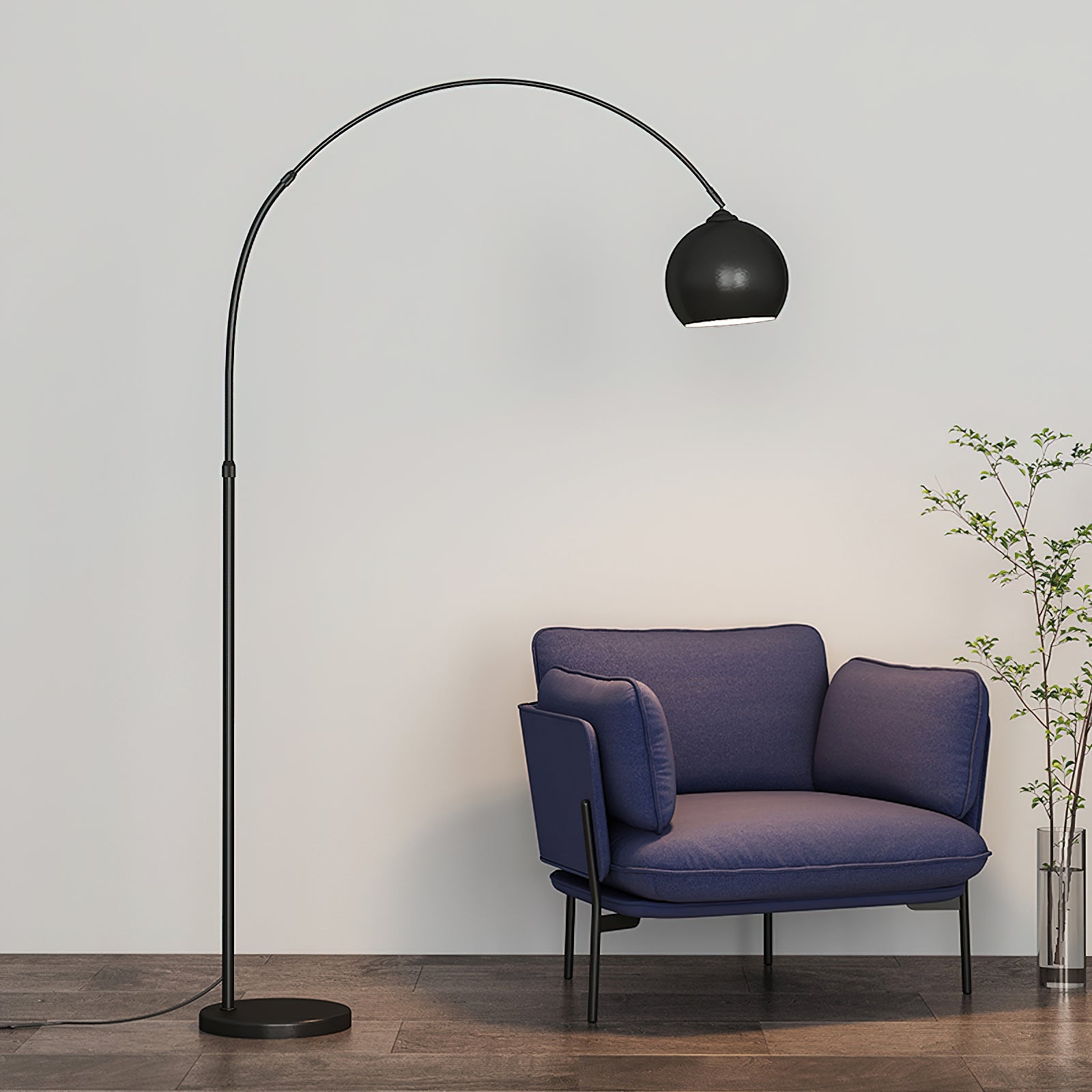 Lampada da terra moderna Tanarenzo