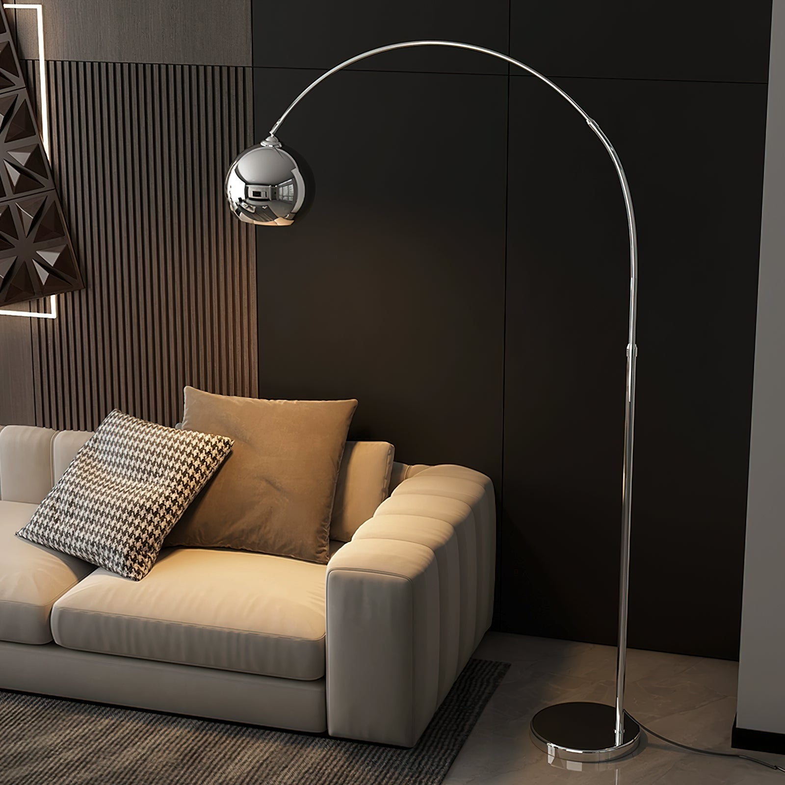 Lampada da terra moderna Tanarenzo