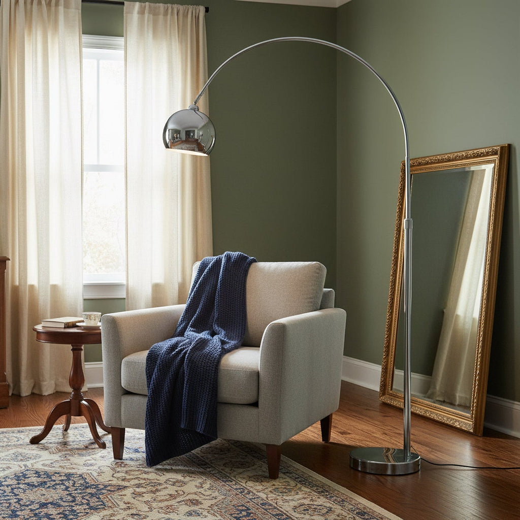 Lampada da terra moderna Tanarenzo
