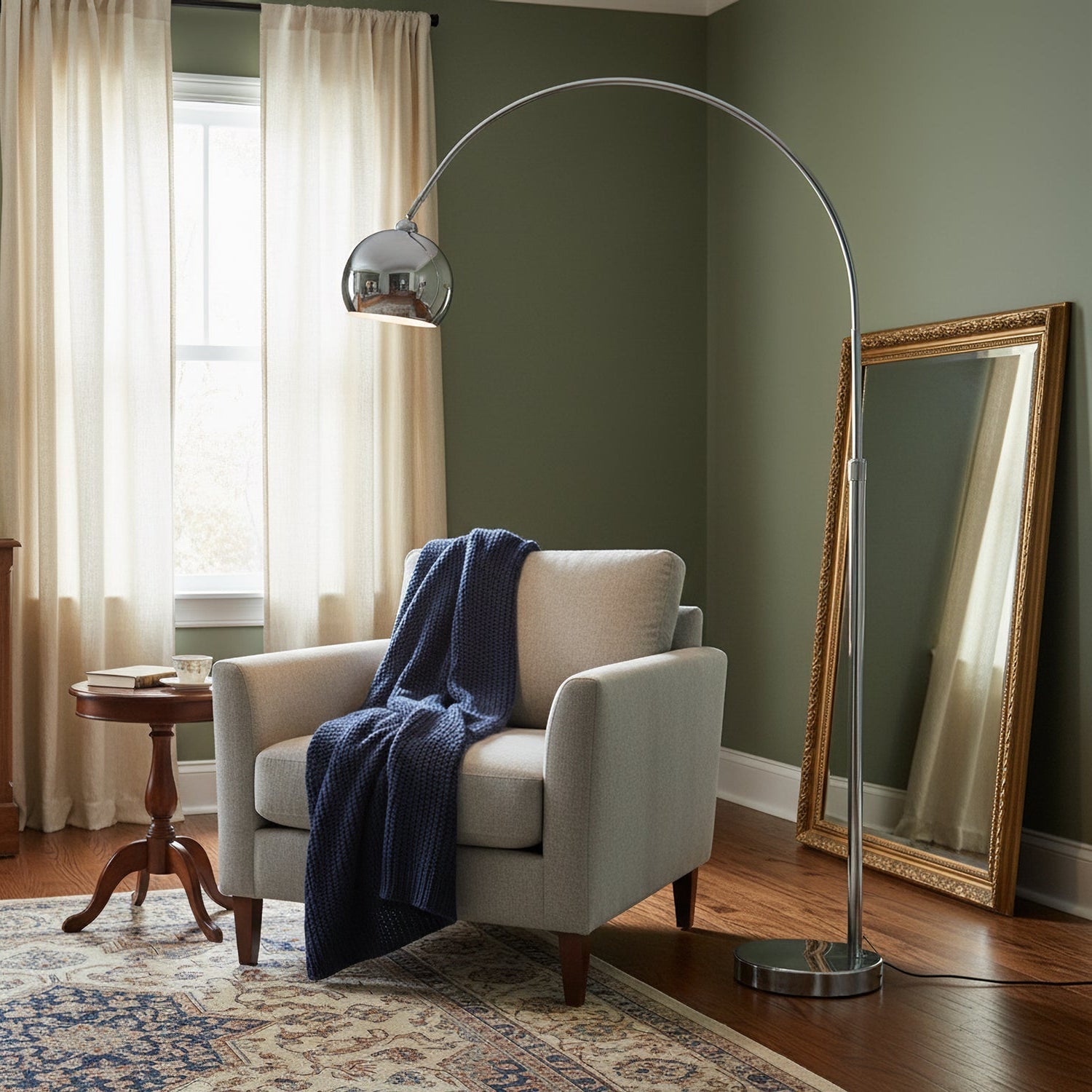 Lampada da terra moderna Tanarenzo