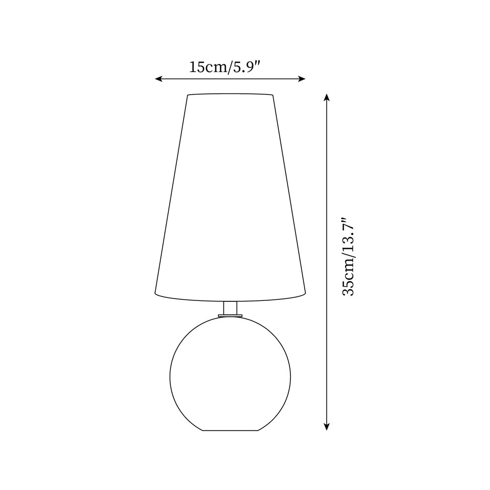 Lampada da tavolo floreale Ralinena