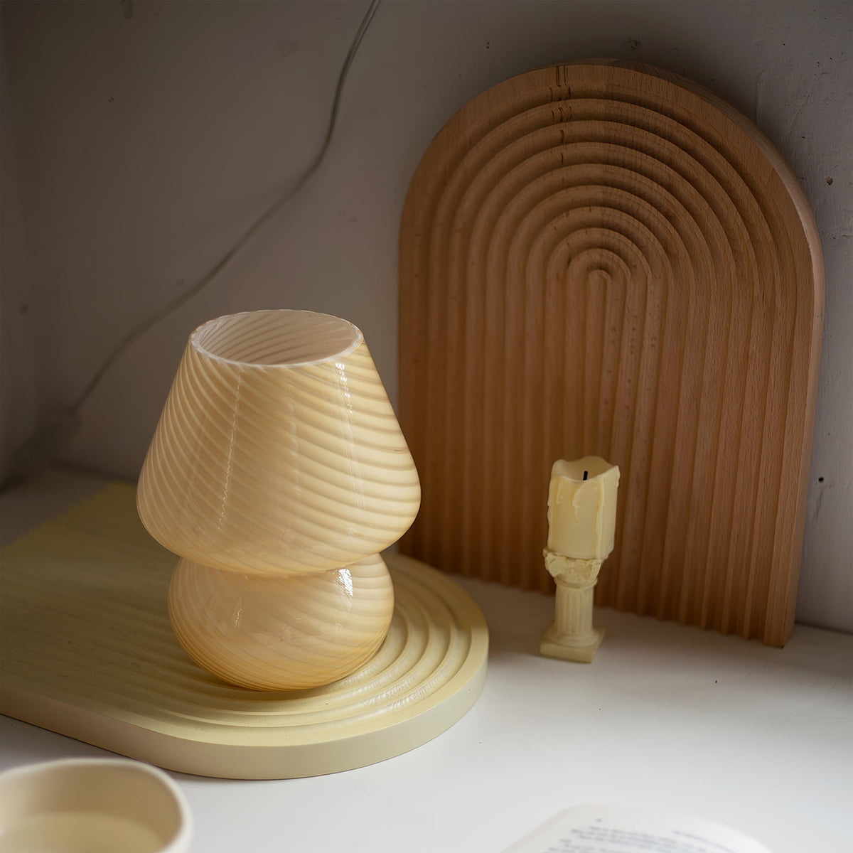 Ansel Glass Table Lamp – detail 3