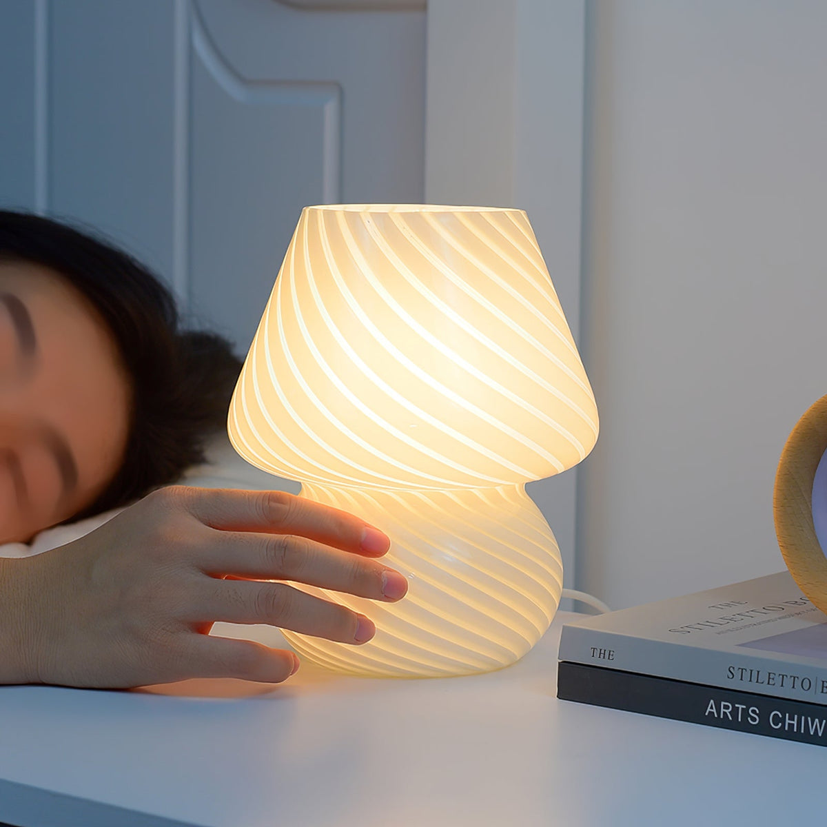 Ansel Glass Table Lamp – detail 13