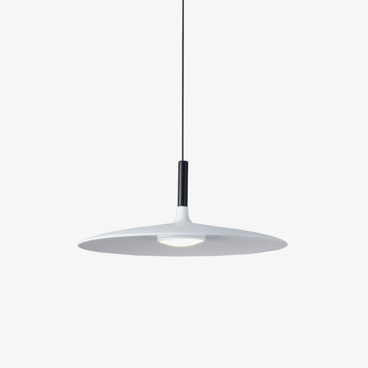 Larkin White Saucer Pendant Light – detail 27