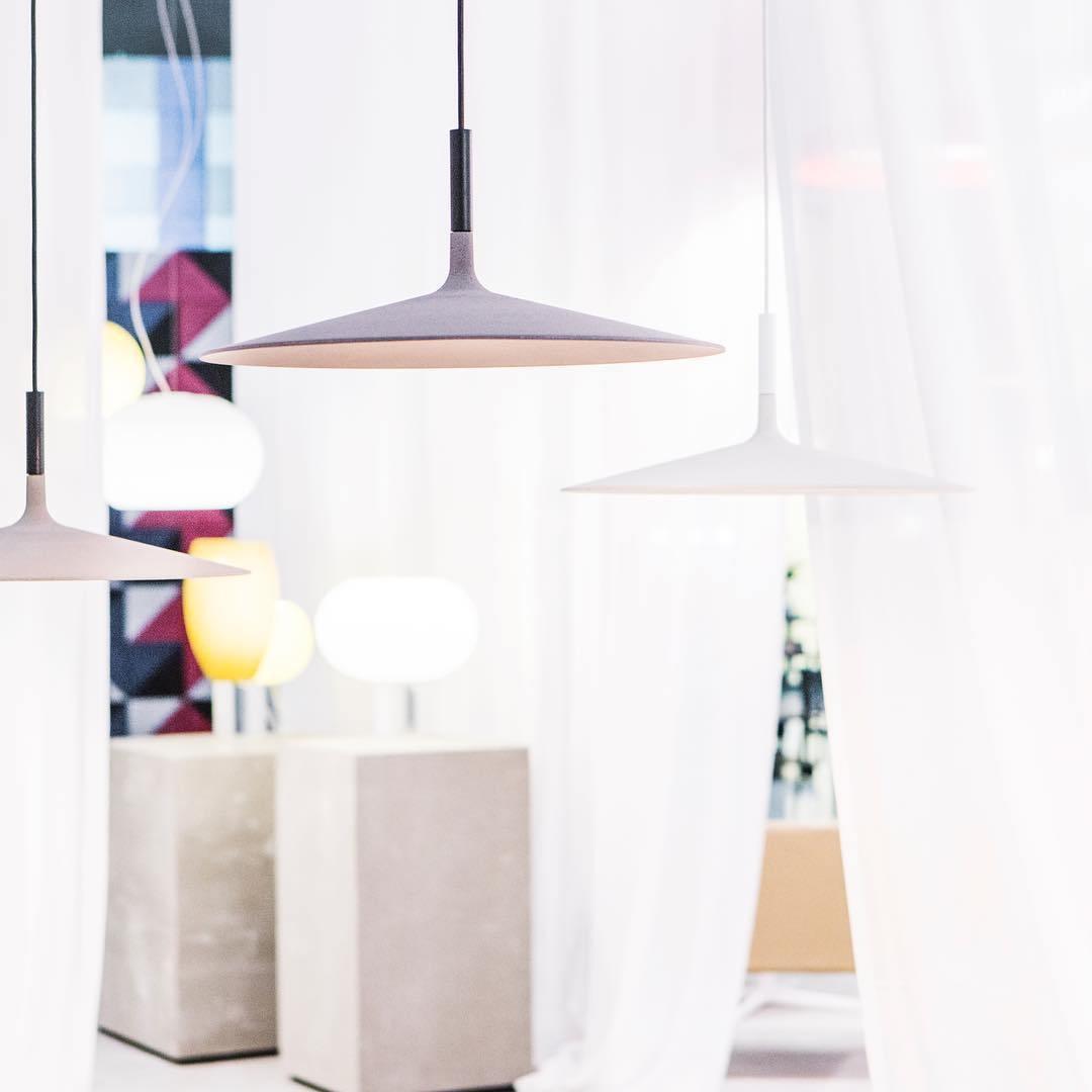 Larkin White Saucer Pendant Light – detail 23