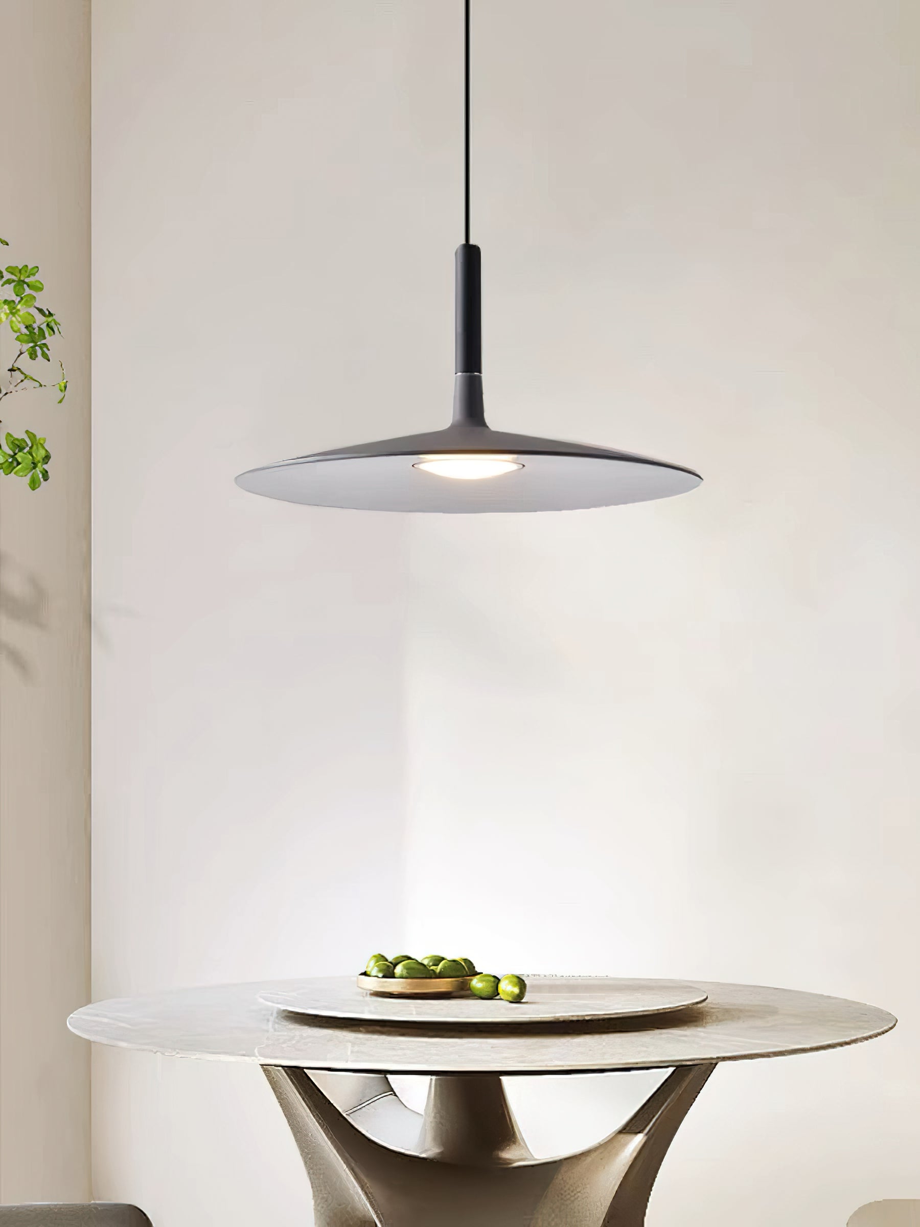 Lampada a sospensione conica Raetto
