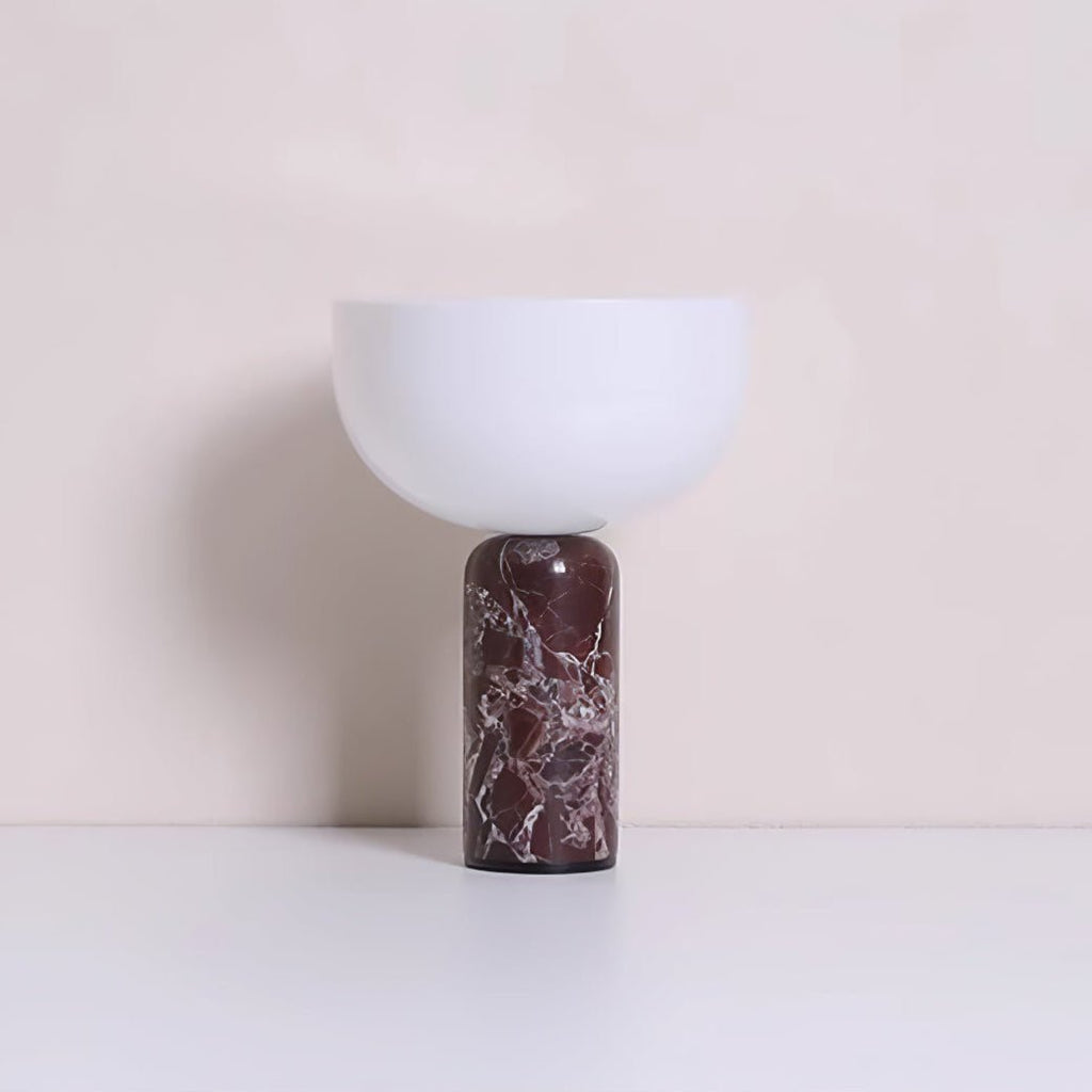 Lampada da tavolo in marmo Kelso