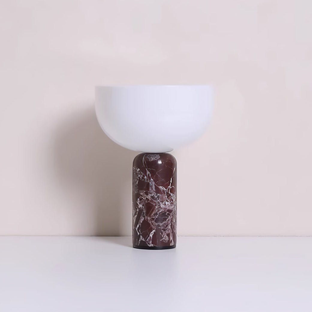 Lampada da tavolo in marmo Kelso