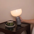 Lampada da tavolo in marmo Kelso