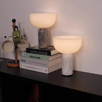 Lampada da tavolo in marmo Kelso