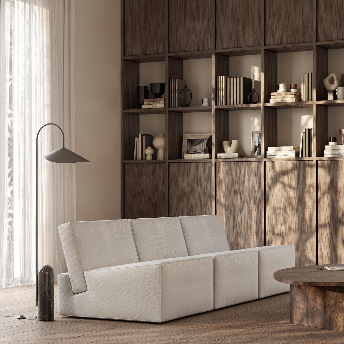 Lampada da terra minimalista Ilaleme
