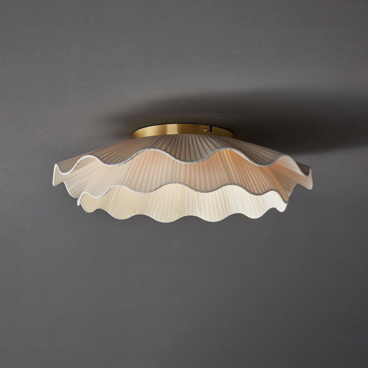 Arwen Fabric Wave Ceiling Lamp – detail 23