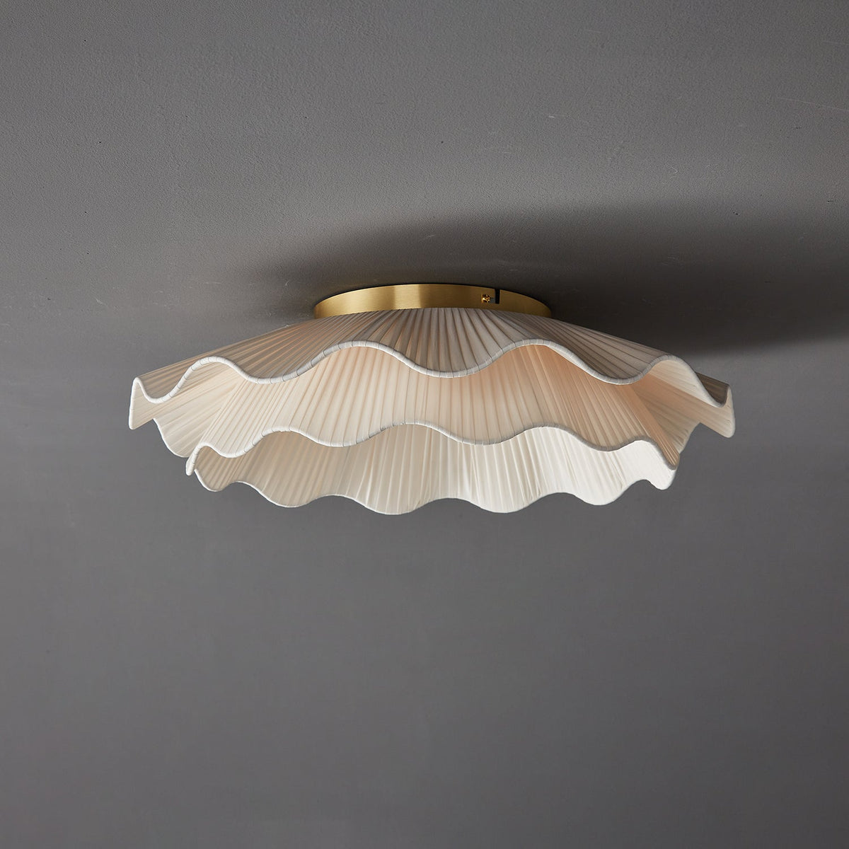 Arwen Fabric Wave Ceiling Lamp – detail 24