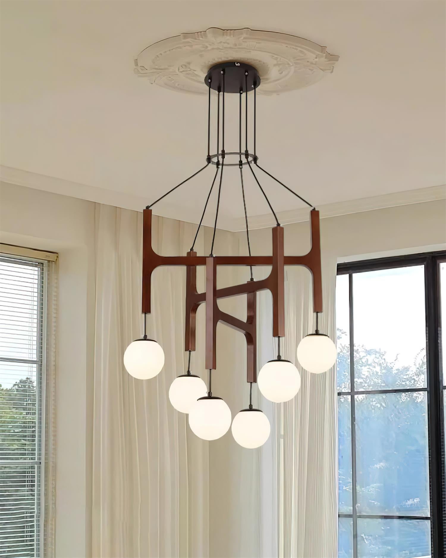 Lampadario a globo Lavellale