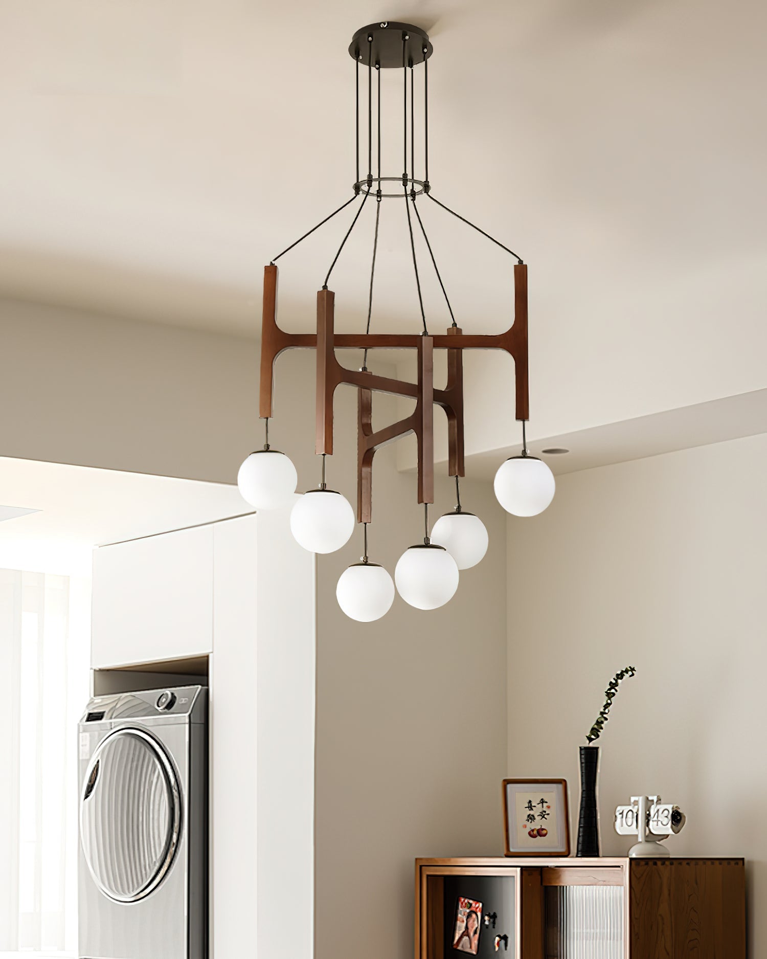 Lampadario a globo Lavellale