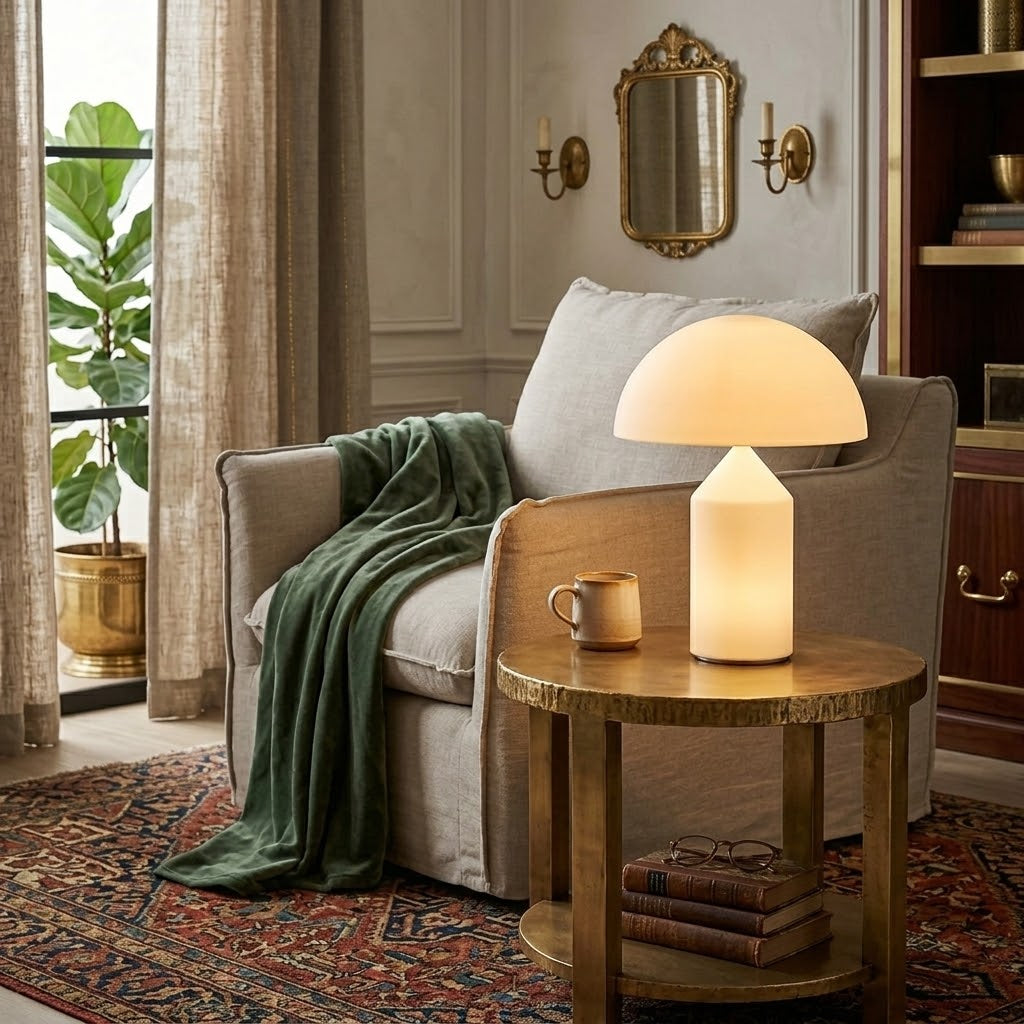 Lampada da tavolo a fungo Isorava