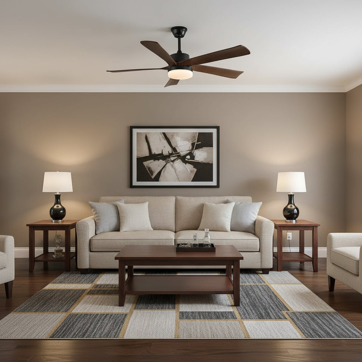 Auralin Ceiling Fan Light – detail 2