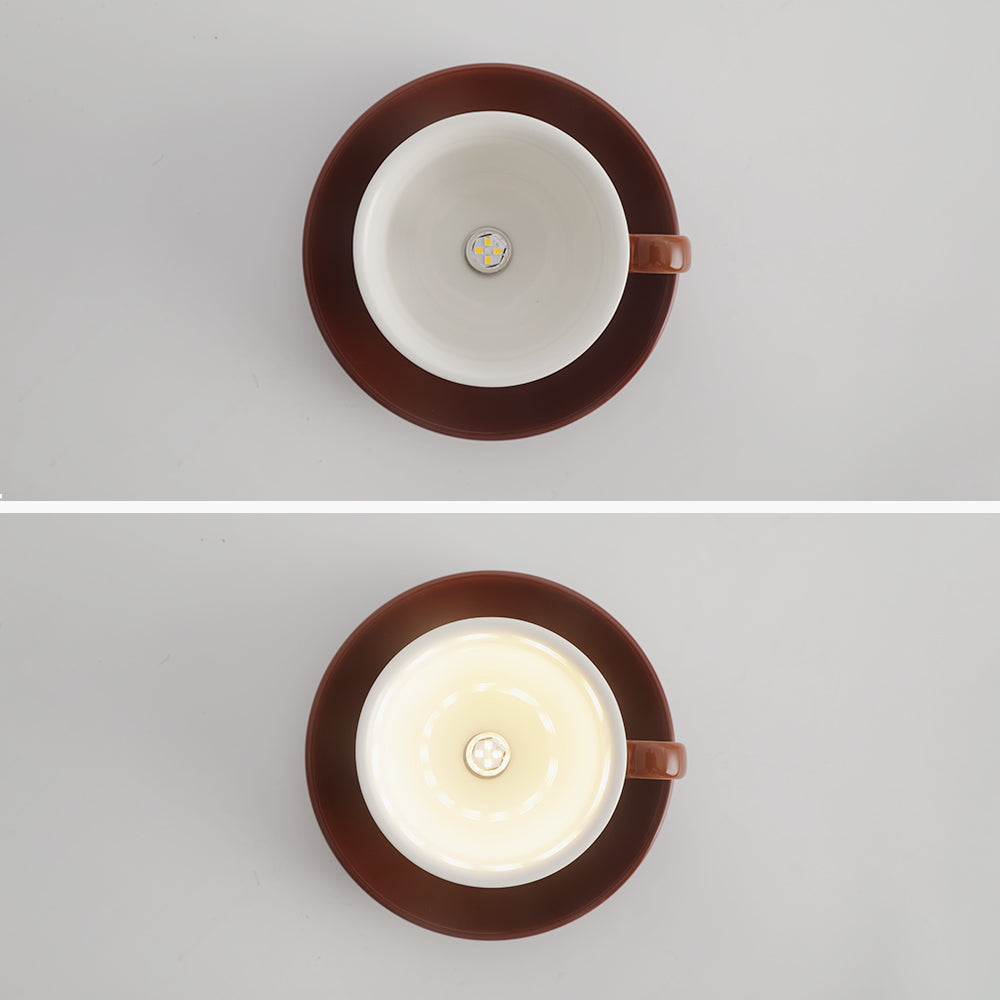 Lampada da soffitto a forma di tazza da tè Vionavela