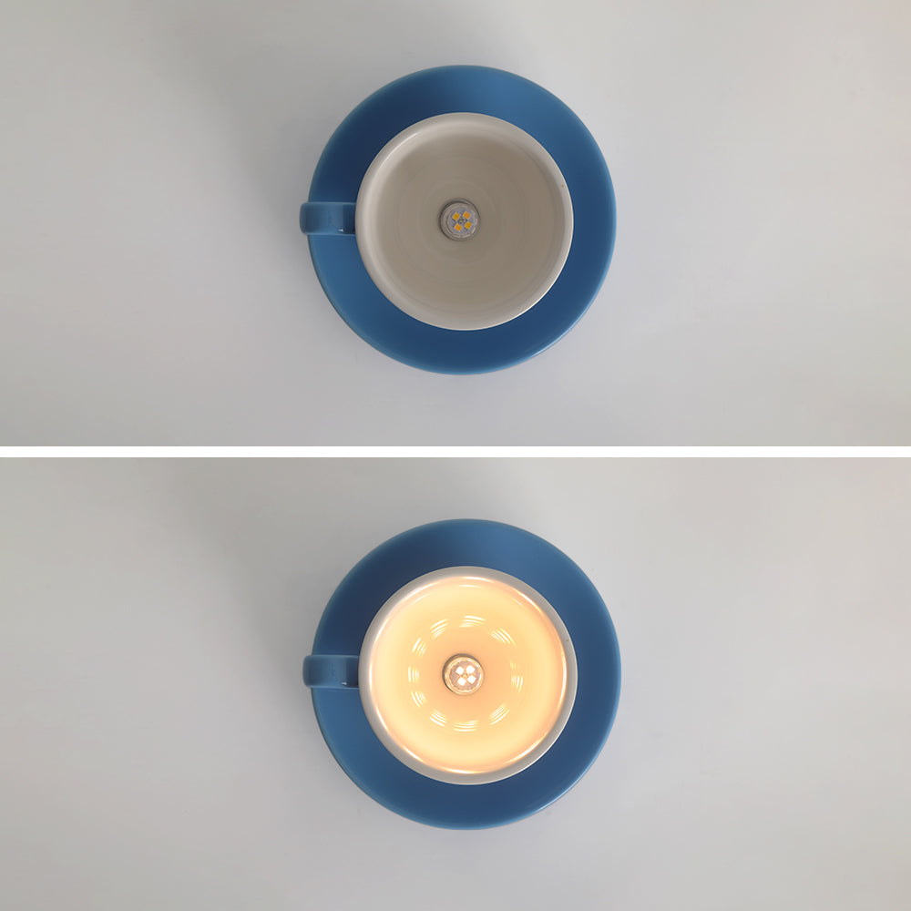 Lampada da soffitto a forma di tazza da tè Vionavela