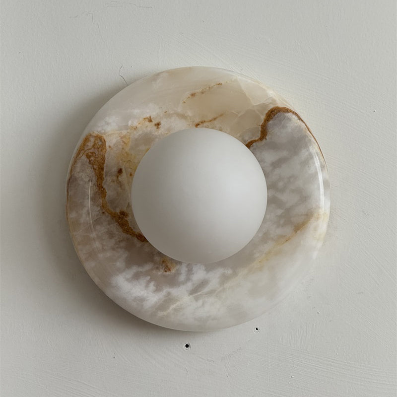 Applique da parete globo Monetta