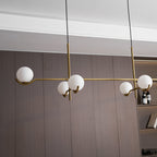 Lampada a sospensione globo Anlumira