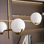 Lampada a sospensione globo Anlumira