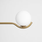 Lampada a sospensione globo Anlumira