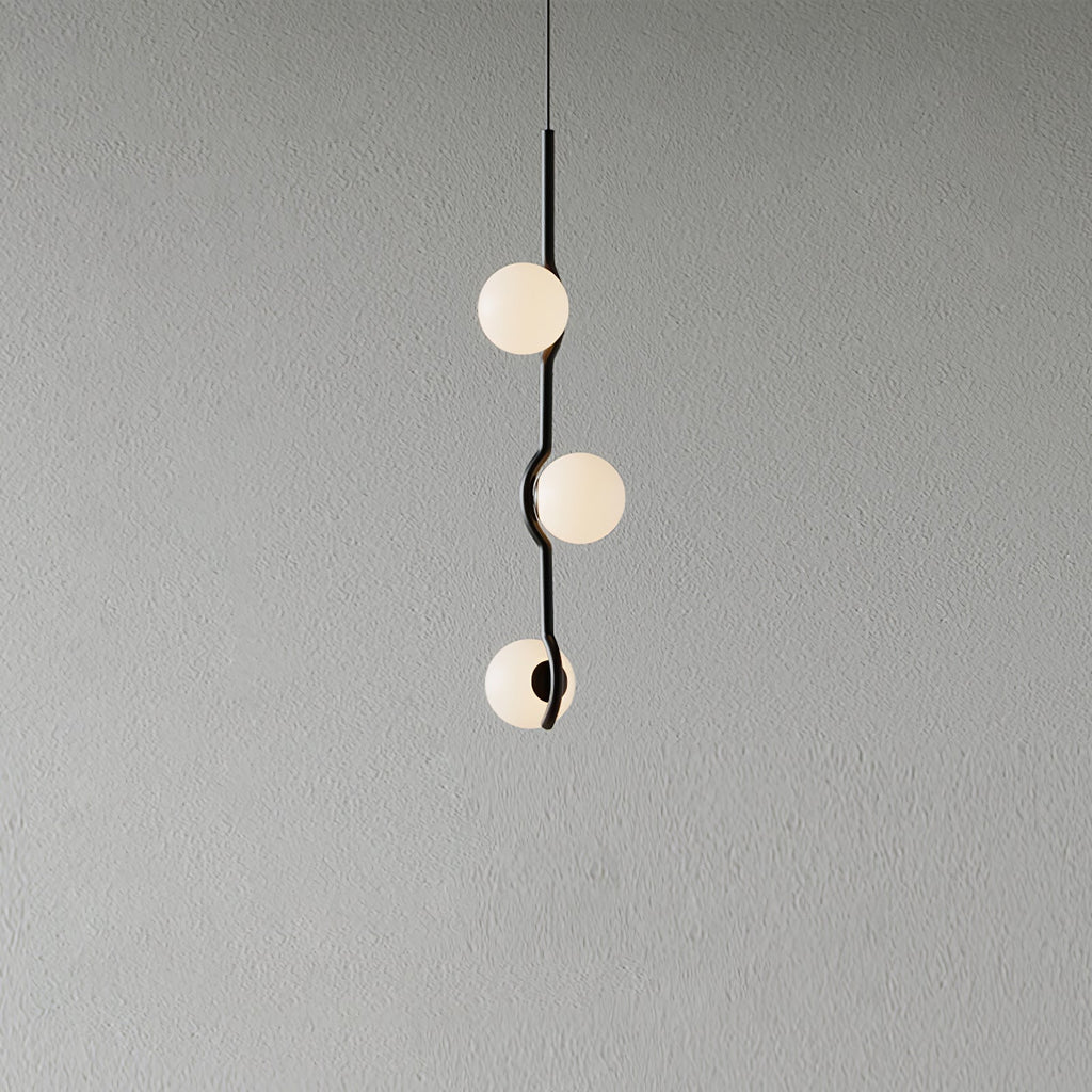 Lampada a sospensione globo Anlumira