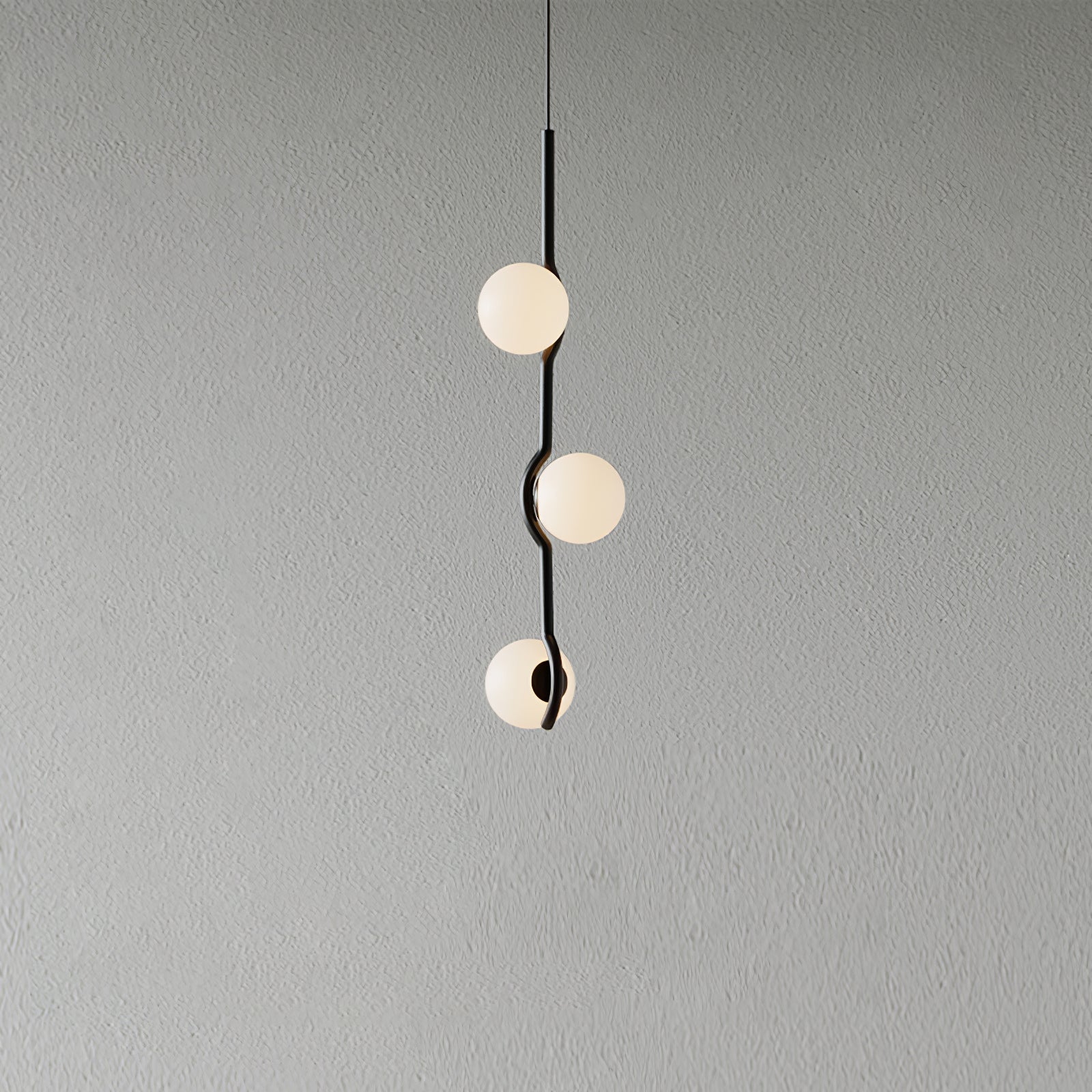 Lampada a sospensione globo Anlumira