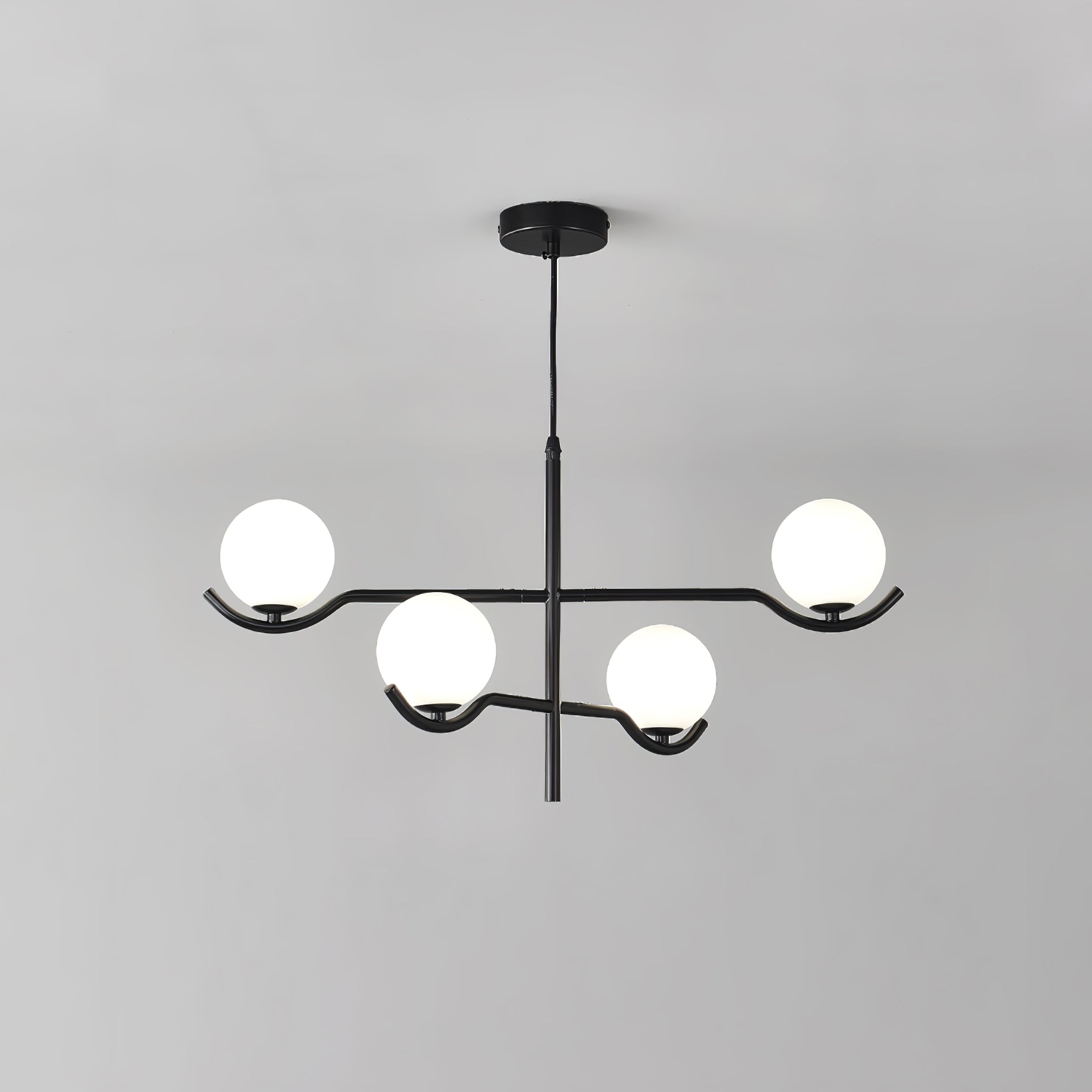 Lampada a sospensione globo Anlumira