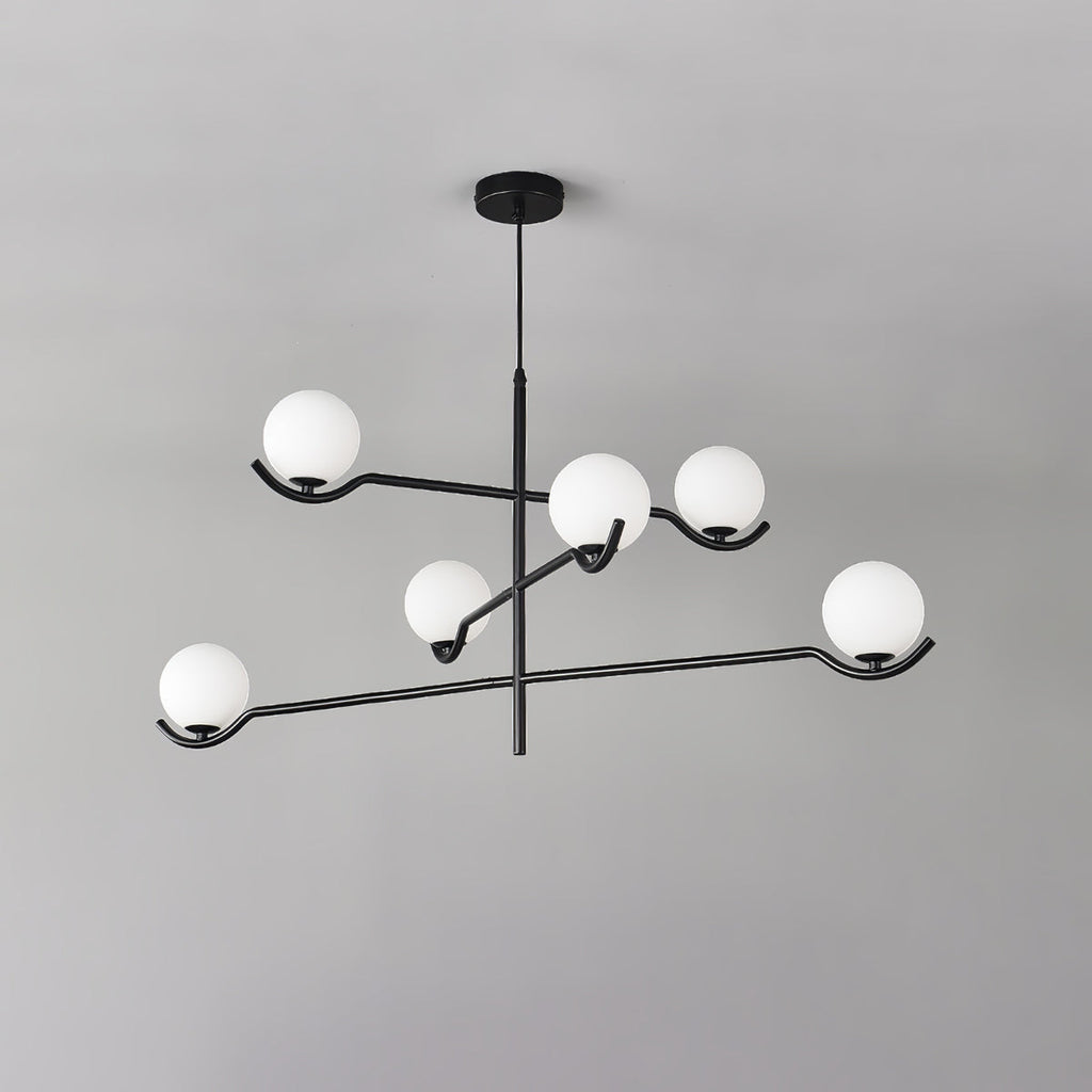 Lampada a sospensione globo Anlumira