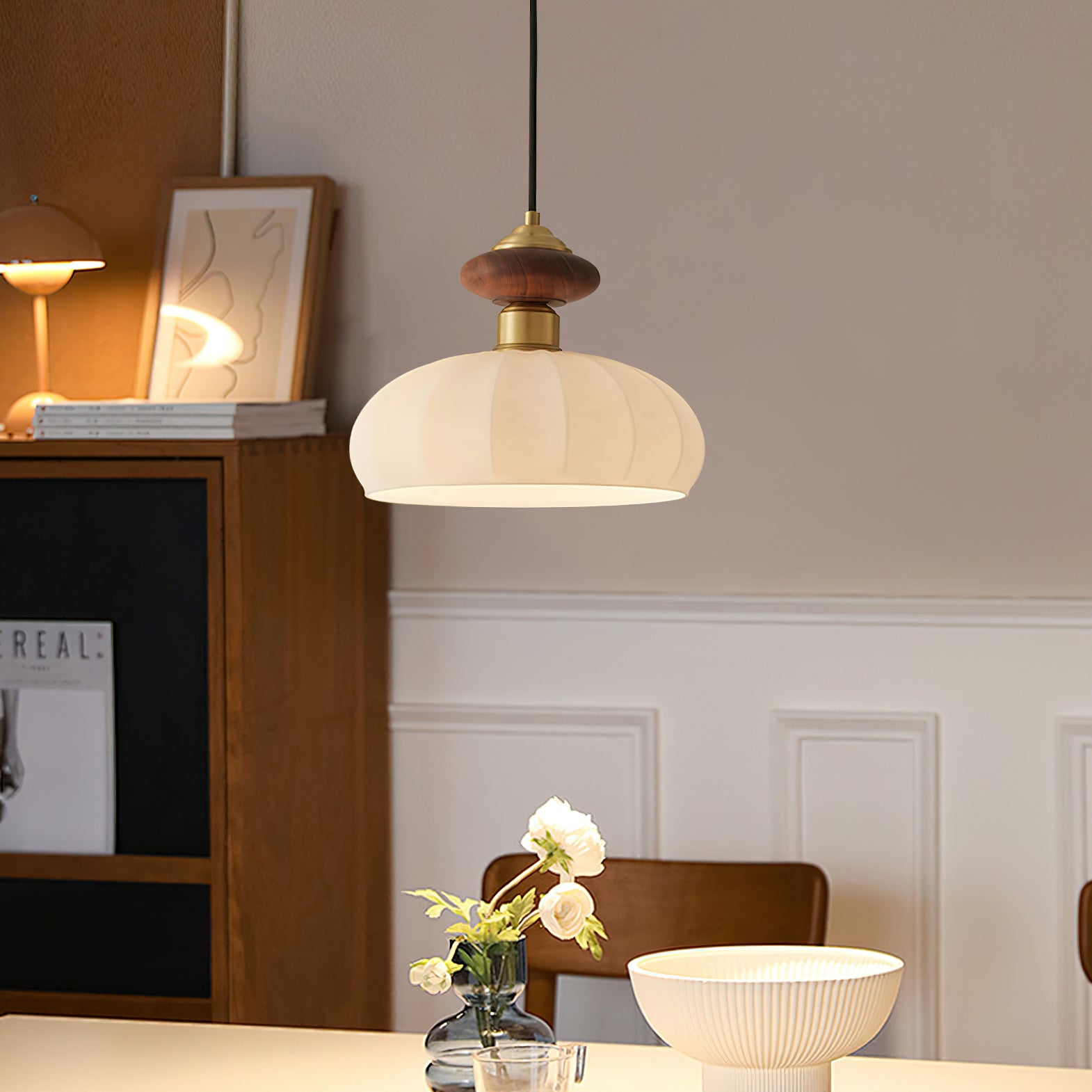 Lampada a sospensione vintage Paorili