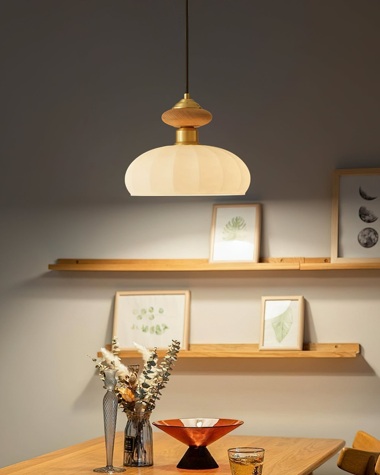 Lampada a sospensione vintage Paorili