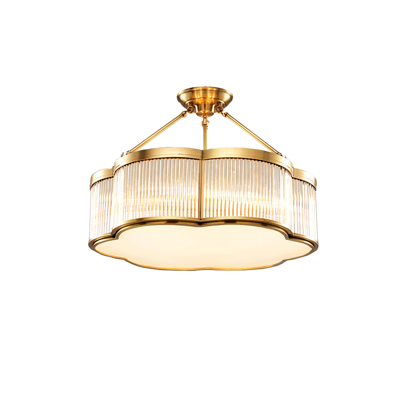 Lampadario a quadrifoglio Marlia