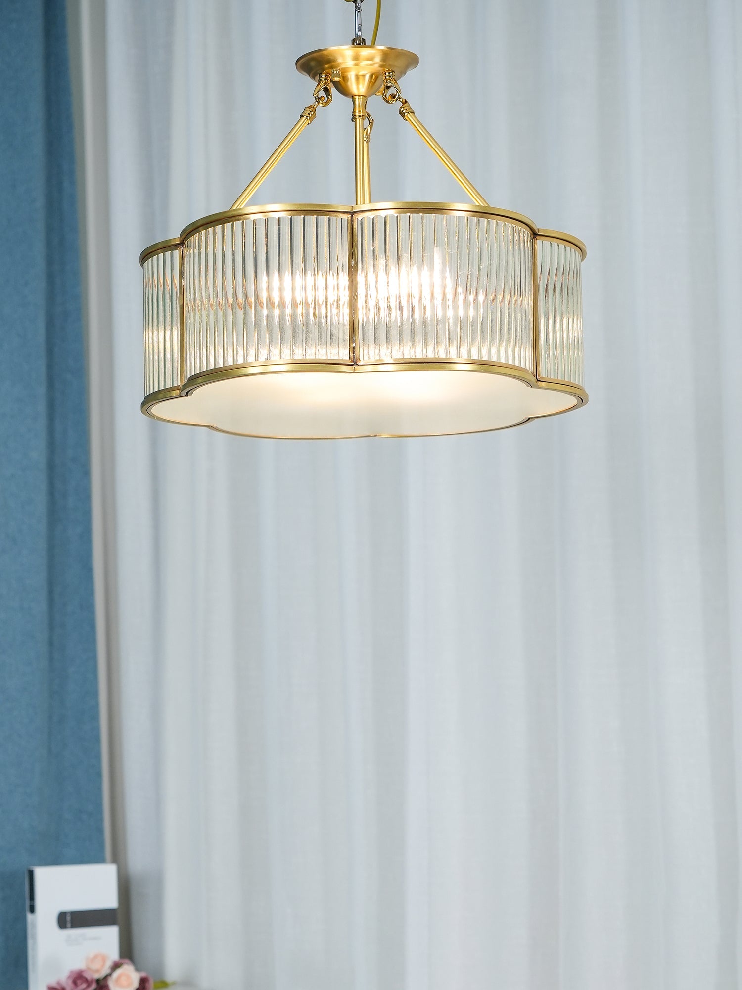 Lampadario a quadrifoglio Marlia