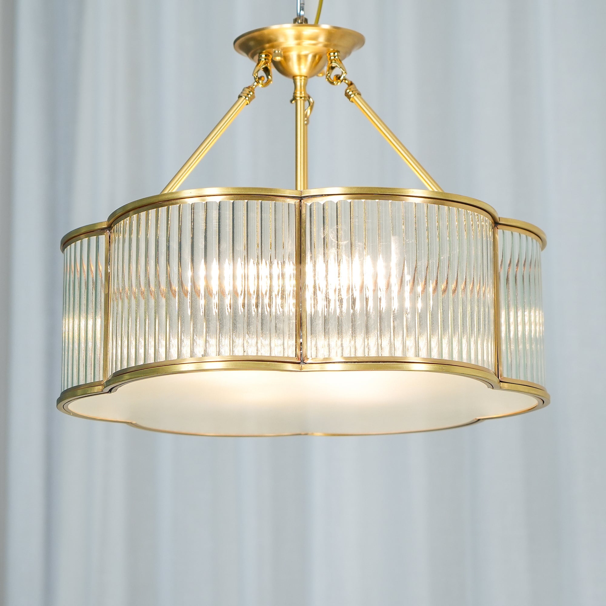 Lampadario a quadrifoglio Marlia