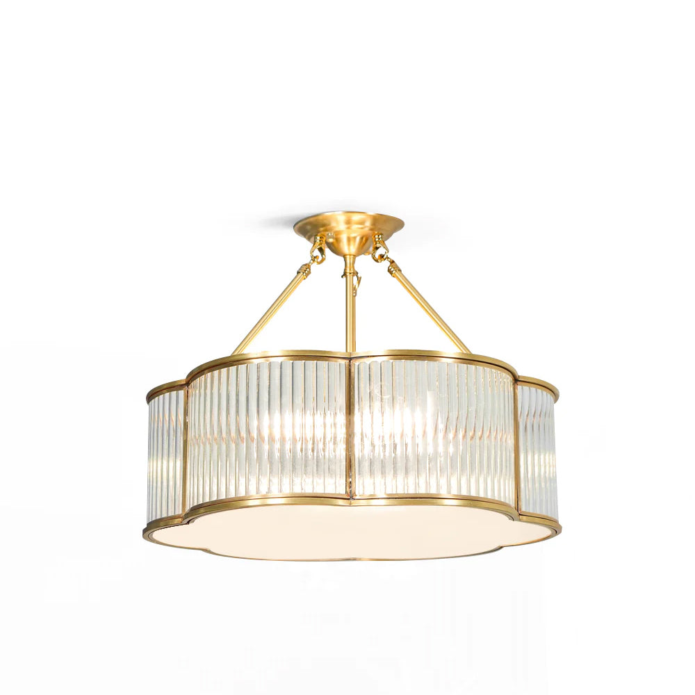 Lampadario a quadrifoglio Marlia