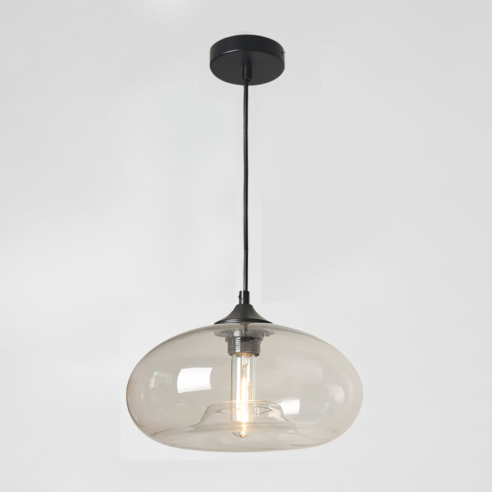 Lampada a sospensione ellittica Fimirani