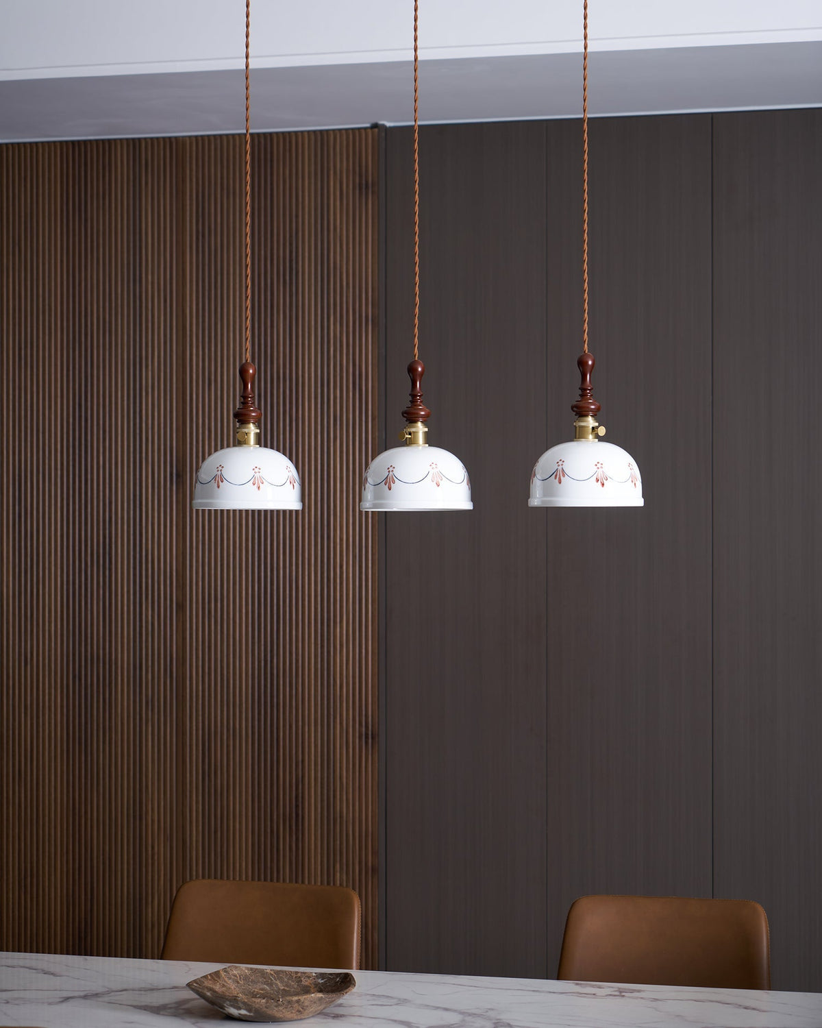 Lampada a sospensione vintage Gioreo